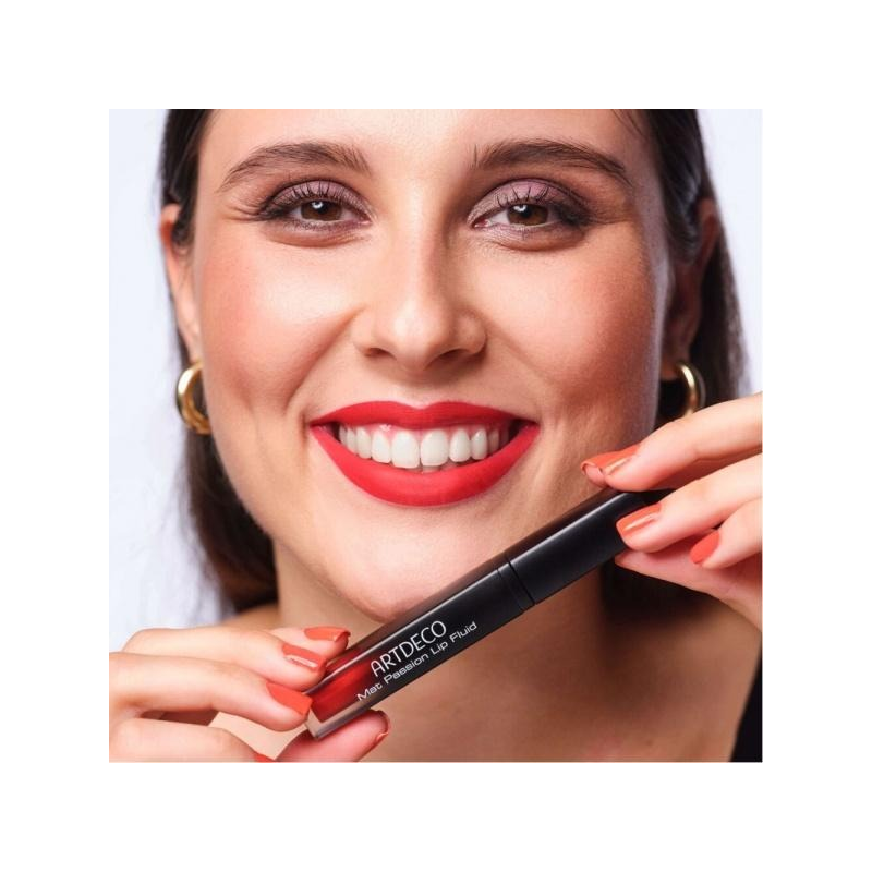 ARTDECO Lipgloss Mat Passion Lip Fluid 44 Scarlet Red