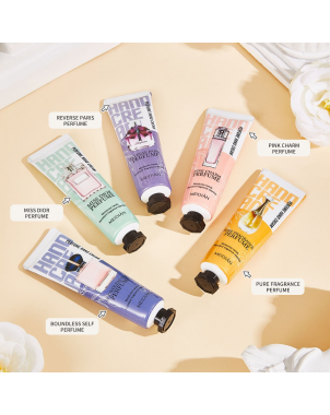 Meidian Perfume Hand Cream Set - Pack de 5 Crème à Mains Parfums