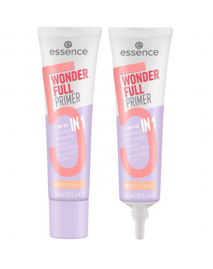 Essence Wonderful Primer 5 In 1 Base de Teint SPF30 Beige Translucide 30ml