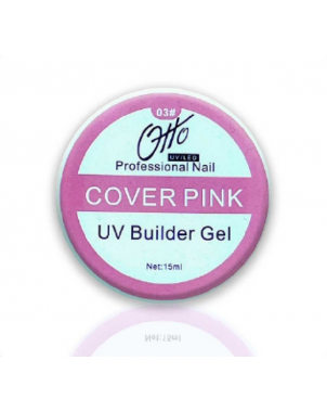 Otto Gel UV Cover Pink 15ml Soins Onglerie