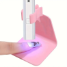 Support Mini Lampe UV Séchage Doigt Vernis à Ongles Ajustable
