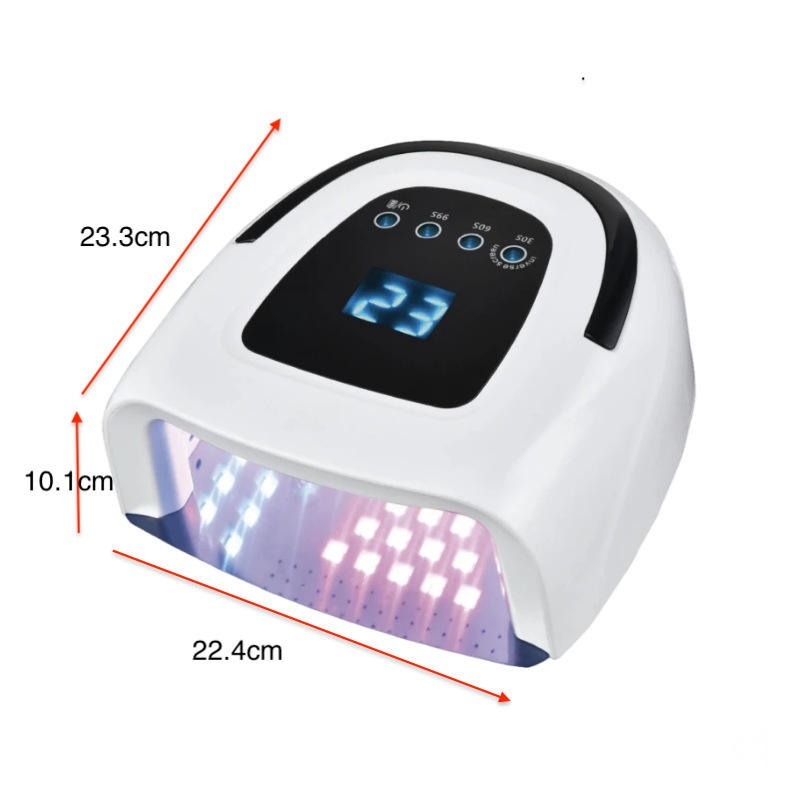 Lampe UV Cordless S60 68watt Sèche Ongles 42 LEDs Rechargeable Professionnel - Lampe UV LED avec Ecran LCD