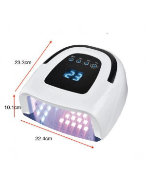 Lampe UV Cordless S60 68watt Sèche Ongles 42 LEDs Rechargeable Professionnel - Lampe UV LED avec Ecran LCD