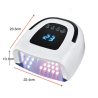 Lampe UV Cordless S60 68watt Sèche Ongles 42 LEDs Rechargeable Professionnel - Lampe UV LED avec Ecran LCD