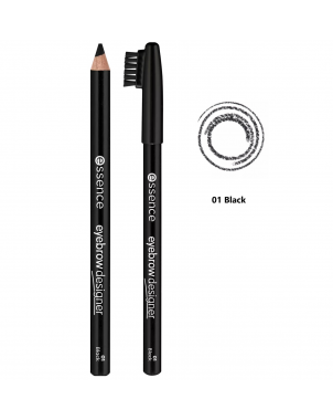 Essence Crayon Sourcils Eeyebrow Designer avec Brosse 01 Black