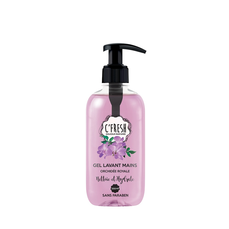 C'Fresh Gel Lavant Mains Orchidée Royale 350ml