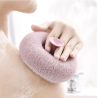 Eponge de Bain Exfoliante Ronde Douche Ultra Douce pour le Bain et Soins du Corps
