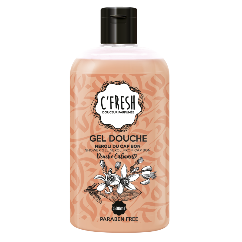 C'Fresh Gel Douche Néroli du Cap Bon 500ml
