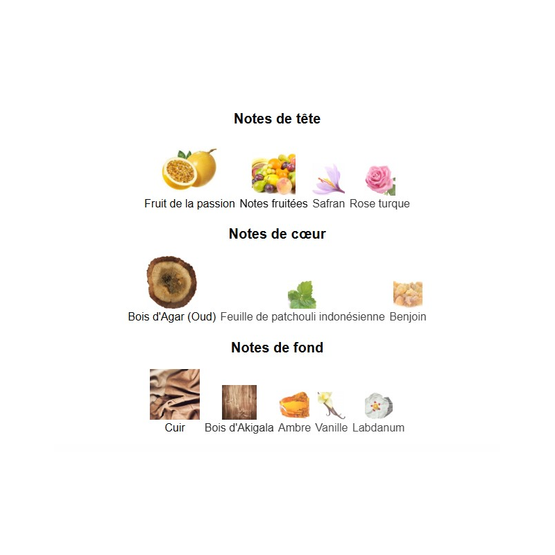 Oud Maracujá Maison Crivelli - Extrait de Parfum pour Femme et Homme