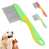 Peigne Anti Poux Brosse pour Eliminer les Poux Usage à Domicile