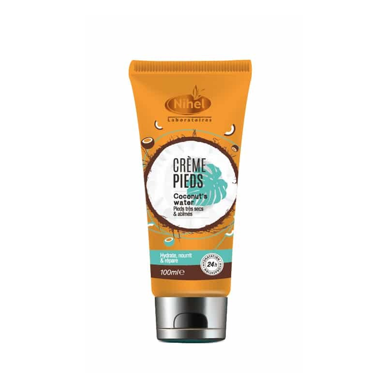 Nihel Crème Pieds 100ml Crème Hydratante Réparatrice pour les Pieds