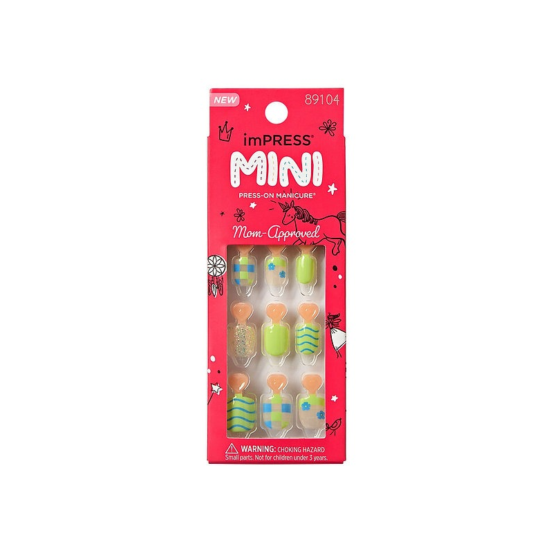 imPress Faux Ongles Press On Nails pour Enfants Be Happy Kids IMK18C