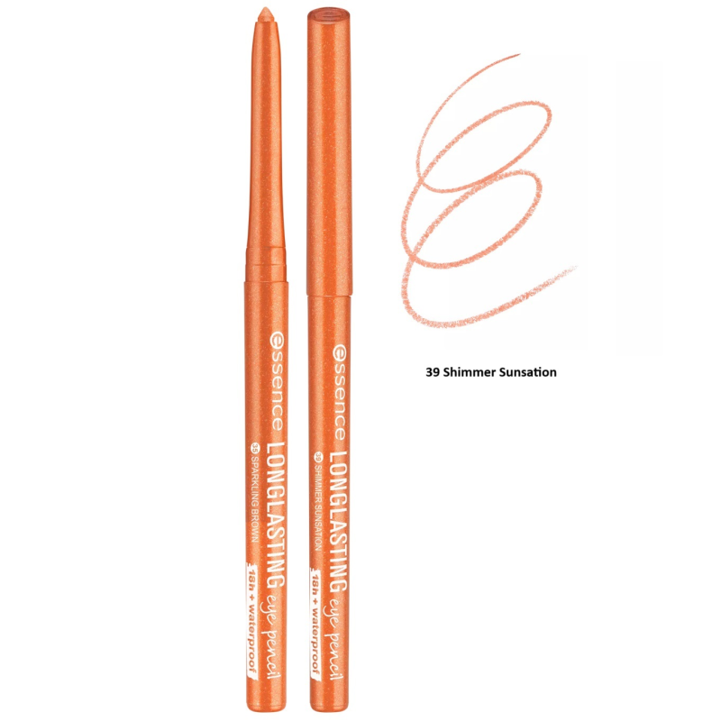 Essence Crayon Long Lasting Eyeliner 39 Shimmer Sunsation Crayon Yeux Waterproof