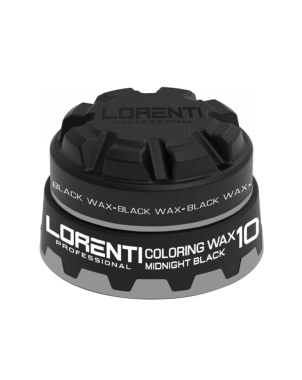 LORENTI 10 Hair Wax Black 150ml Cire Noire Cheveux Coiffure Homme