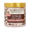 LORENTI Scrub Coffee 500ml Gommage Visage et Corps Café