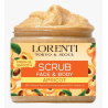 LORENTI Scrub Apricot 500ml Gommage Visage et Corps Abricot