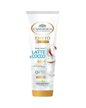 L'Angelica Lait de Corps Noix de Coco 250ml Body Lotion Latte di Cocco Hydratation 48h