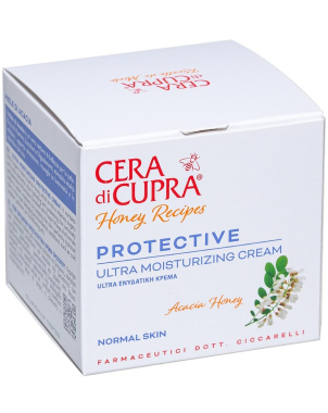 Cera Di Cupra Crème Protectrice Ultra Hydratante pour Visage Peaux Normales 50ml