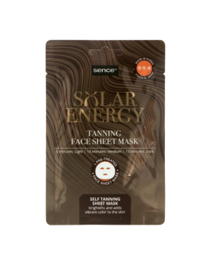 Sence Masque Visage Solar Energy Tanning Face Sheet Mask 20ml Natural Sun-Kissed Glow