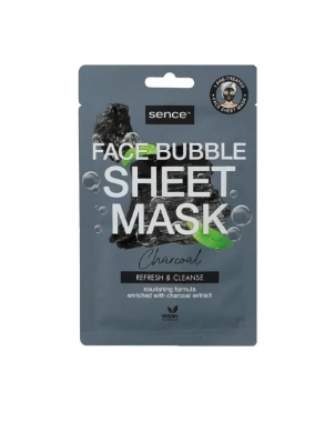 Sence Masque Visage Charcoal Face Bubble Sheet Mask 20ml