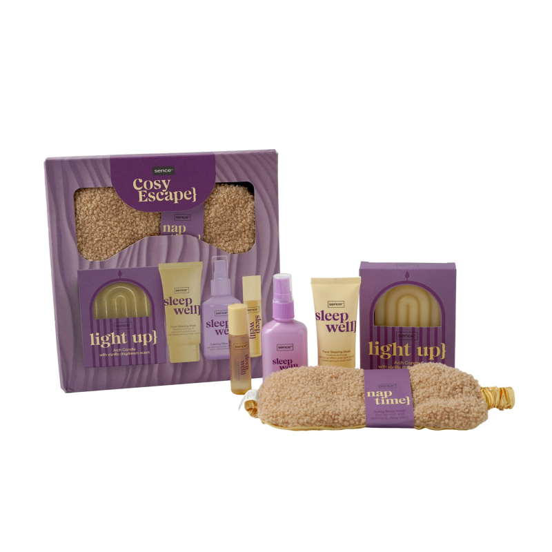 Sence Coffret Cosy Escape Sleeping Kit 5pcs Coffret Cadeau Sleep Well pour Sommeil