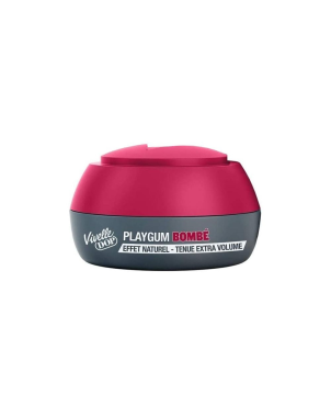 Dop Vivelle Cire Playgum Bombé Cheveux pour Homme 80ml Style Bombé Fini Matte et Non Gras