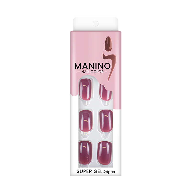 Manino Faux Ongles Mains Press On 24pcs