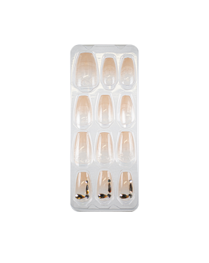 Manino Faux Ongles Mains Press On Forme Amandes avec Effet 30pcs