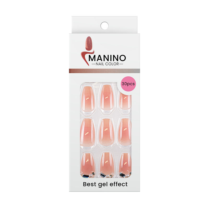 Manino Faux Ongles Mains Press On 30pcs