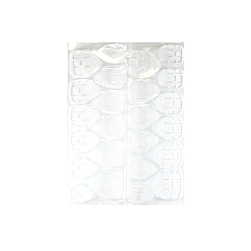 Manino Faux Ongles Pieds Press On Orteils Colorés avec Motif 24pcs