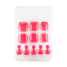 Manino Faux Ongles Pieds Press On Orteils Colorés 24pcs