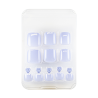 Manino Faux Ongles Pieds Press On Orteils Colorés 24pcs