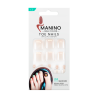 Manino Faux Ongles Pieds Press On Orteils Colorés 24pcs