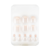 Manino Faux Ongles Pieds Press On Orteils Colorés 24pcs