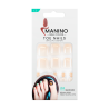 Manino Faux Ongles Pieds Press On Orteils Colorés 24pcs