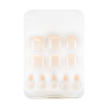 Manino Faux Ongles Pieds Press On Orteils Colorés 24pcs