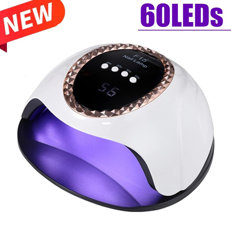 Sèche ongles F15 à 120 watt Lampe LED UV Soins Onglerie Gel UV 60 LEDS