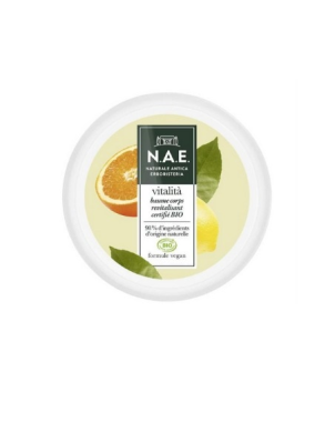 NAE Vitalità Crème Corps Revitalisante 200ml Formule Végétalienne Naturelle
