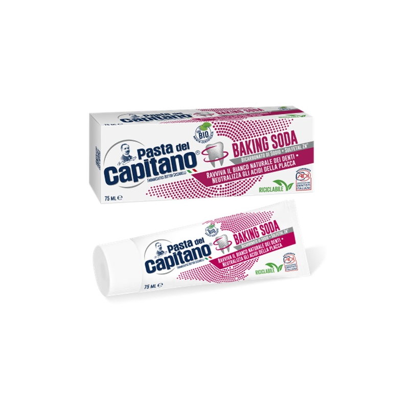 Pasta del Capitano Dentifrice Baking Soda 75ml