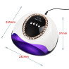 Sèche ongles F15 à 120 watt Lampe LED UV Soins Onglerie Gel UV 60 LEDS