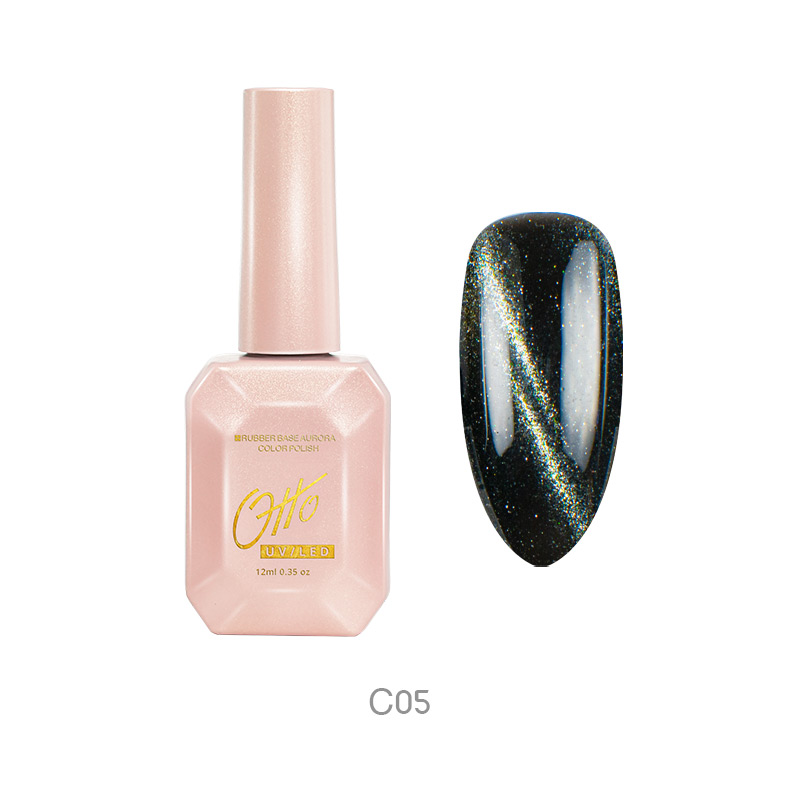 Otto Crystal Cat Eye C05 12ml Vernis Permanent Effet Cat Eye