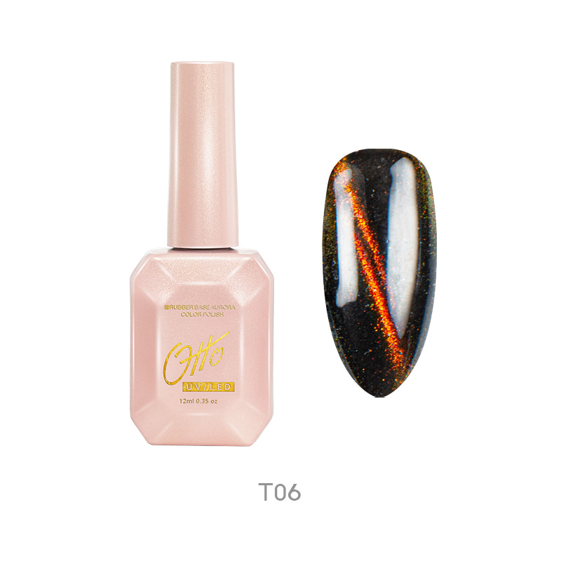 Otto 9D Cat Eye T06 12ml Vernis Permanent Cat Eye Effet 9D
