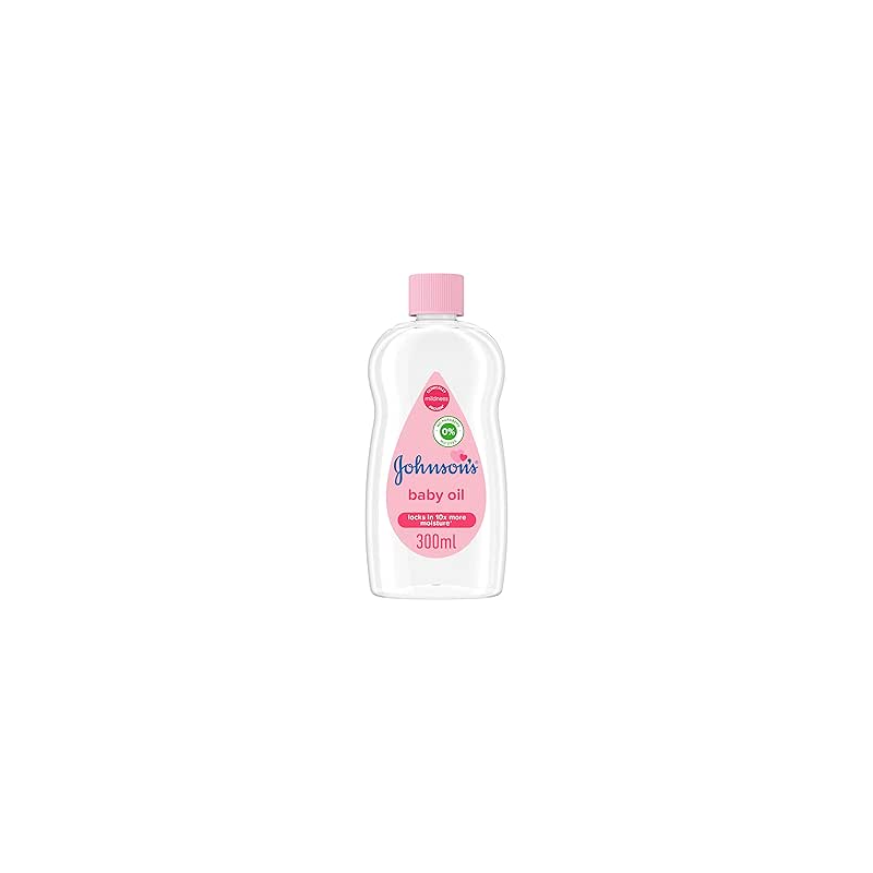 Johnson's Baby Oil 300ml – Huile Hydratante Bébé Hypoallergénique | Sans Parabène