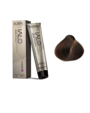IALO H-ZONE Coloration Permanente 7.0 Blond – 100 ml – Éclat Naturel & Couvrance Totale