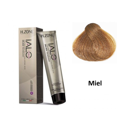 IALO H-ZONE Coloration Permanente Miel – 100 ml – Couleur Classique & Tenue Longue Durée