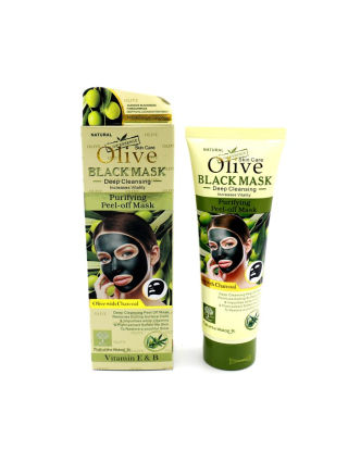 Masque Olive - Black Mask - Vitamine E & B - Soin de Visage