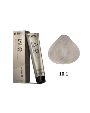 IALO H-ZONE Coloration Permanente 10.1 Blond Extra Clair Cendré – 100 ml – Couleur Classique & Tenue Longue Durée