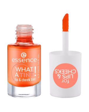 Essence What a Tint Lip & Cheek Tint Rouge à Lèvres Couvrance Légère et Blush 2en1 03 Peachy Vibes