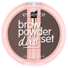 Essence Brow Powder Duo Set Poudre Sourcils 03 Dark