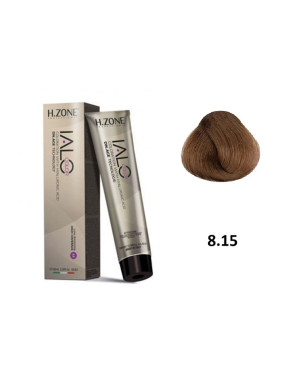 IALO H-ZONE Coloration Permanente 8.15 Blond Clair Noisette – 100 ml – Couleur Classique & Tenue Longue Durée